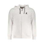 White Cotton Men's Hoodie