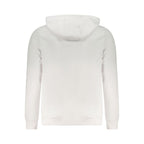 White Cotton Men's Hoodie