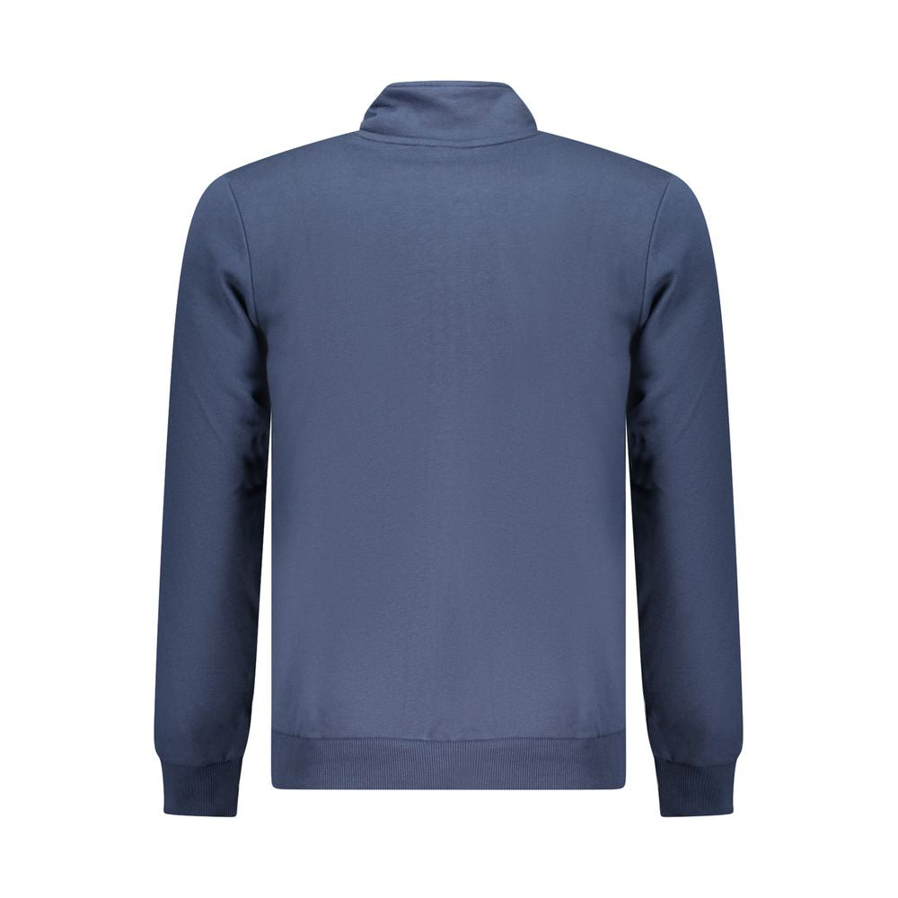 Blue Cotton Men's Sweatshirt