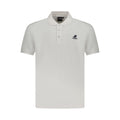 White Cotton Men Polo Shirt