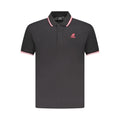 Black Cotton Mens Polo Shirt