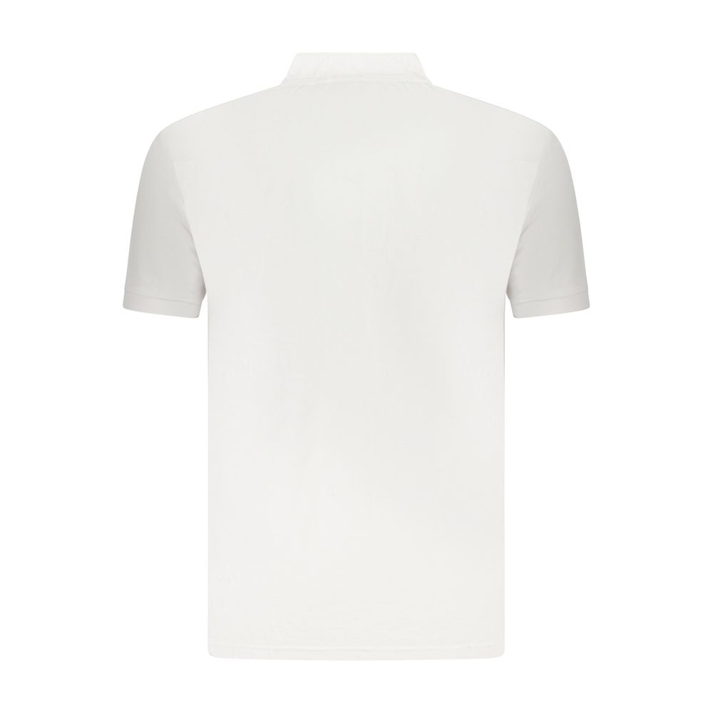 White Cotton Men's Polo Shirt