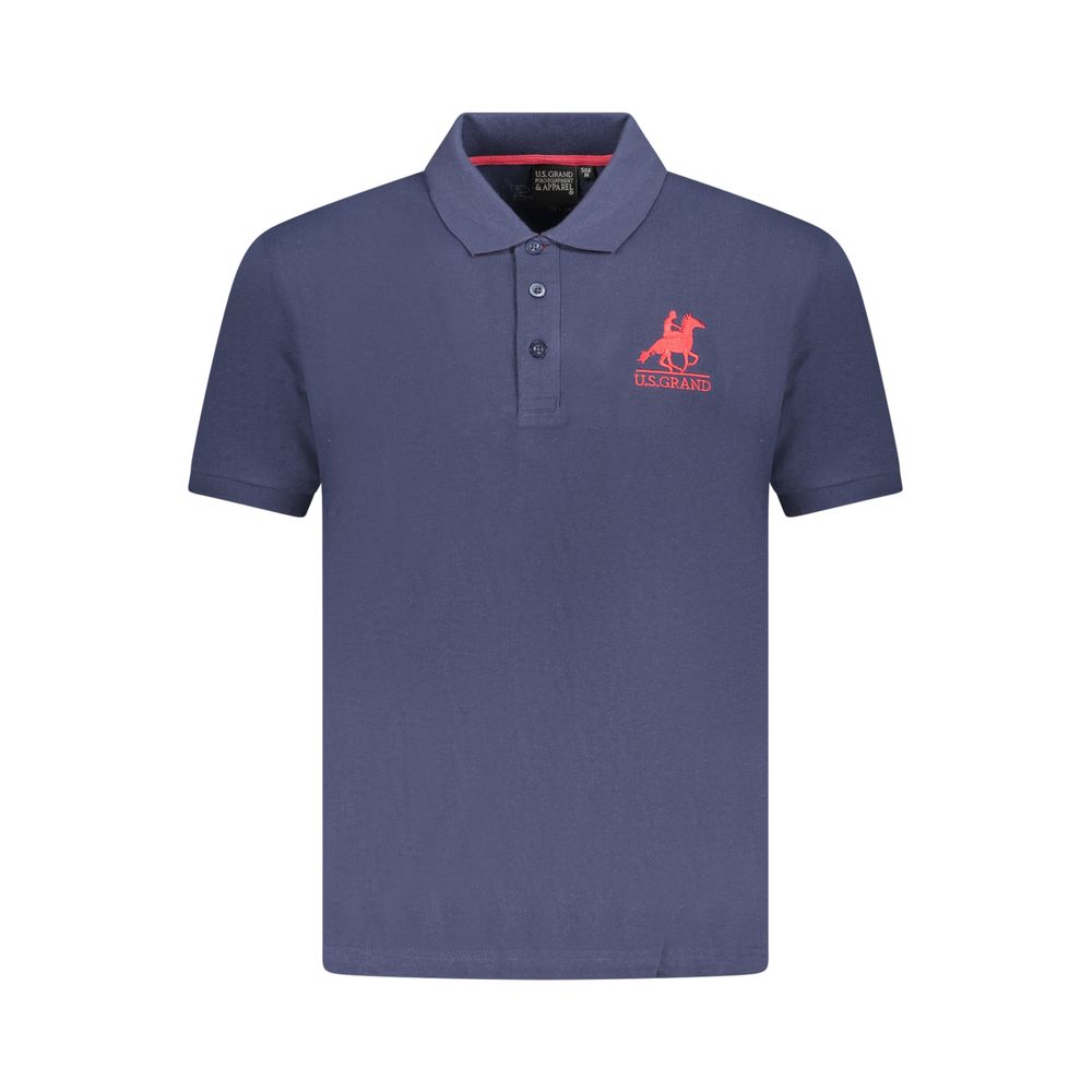 Blu Cotton Men Polo