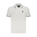 White Cotton Men Polo Shirt