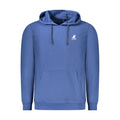 Blue Cotton Men's Hoodie