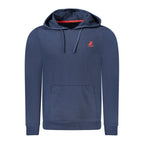 Blue Cotton Men's Hoodie