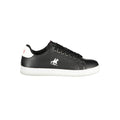 Schwarzer Herren-Sneaker aus Polyurethan