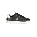 Schwarzer Herren-Sneaker aus Polyurethan