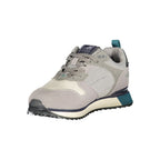 Grauer Polyurethan Herren-Sneaker