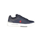 Blauer Herren-Sneaker aus Polyurethan