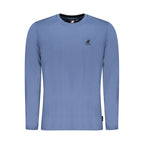 Blu Cotton Men T-Shirt