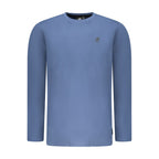 Blue Cotton Men's T-Shirt