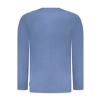 Blue Cotton Men's T-Shirt