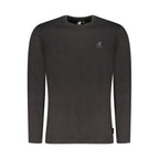 Black Cotton Men T-Shirt