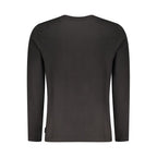 Black Cotton Men T-Shirt