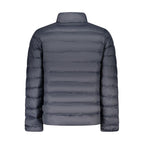 Blue Polyester Mens Jacket