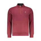 Red Polyester Mens Sweatshirt