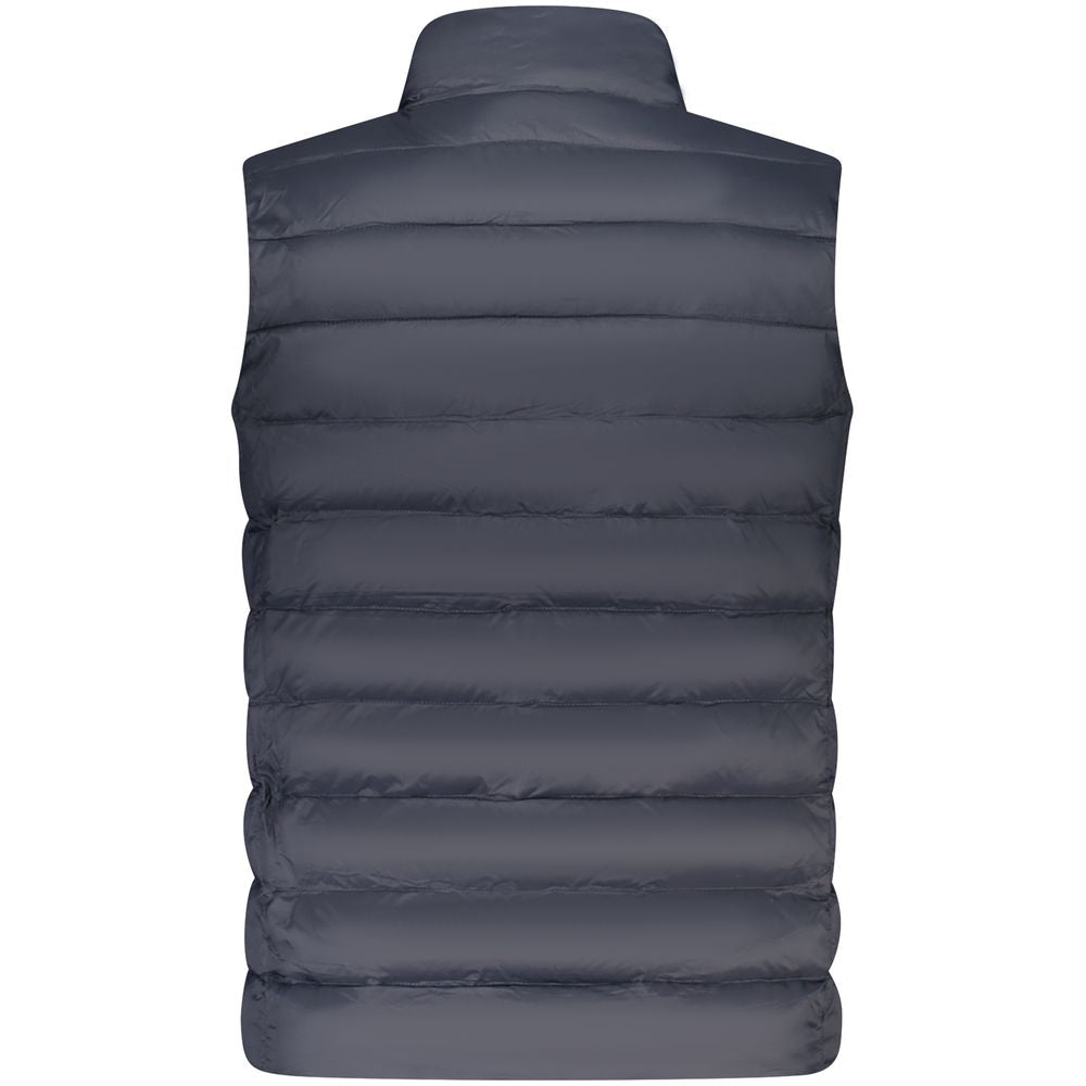 Blu Polyester Men's Jacket