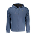 Blue Cotton Men's Hoodie