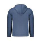 Blue Cotton Men's Hoodie