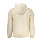 Beige Cotton Men Sweatshirt