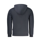 Blue Cotton Men's Hoodie