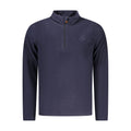 Blue Polyester Men's Sweatshirt