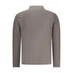 Grigio Polyester Men Sweatshirt
