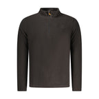 Black Polyester Men's Sweatshirt