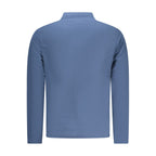 Blue Polyester Men Sweatshirt