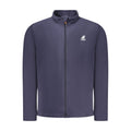 "Blu Polyester Men's Sweatshirt"