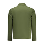 Verde Polyester Men Felpa