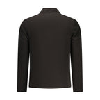 Black Polyester Men's Sweatshirt