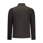 Black Polyester Mens Sweatshirt