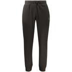 Black Polyester Men's Sweatpant