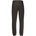 Black Polyester Men's Sweatpant