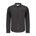 Black Cotton Mens Shirt