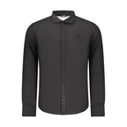 Black Cotton Mens Shirt