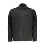 Black Polyester Men's Sweatshirt