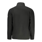Black Polyester Men's Sweatshirt