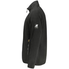 Black Polyester Men's Sweatshirt
