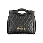 Nero Polyurethane Women Handbag