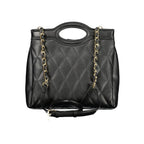 Nero Polyurethane Women Handbag