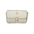 Bianco Polyurethane Women Handbag