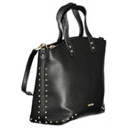 Nero Poliuretano Woman Handbag
