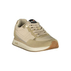 Beige Polyurethane Women Sneaker