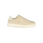 Beiger Sneaker für Damen aus Polyurethan