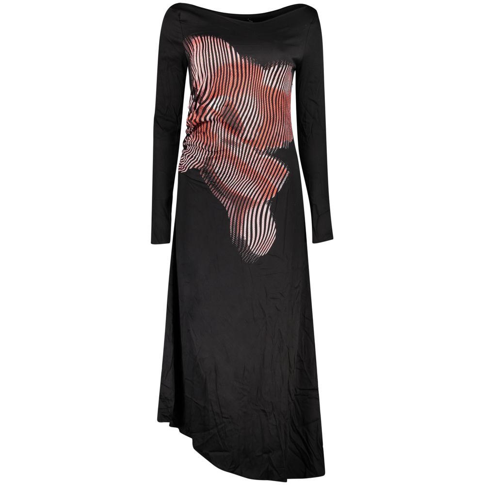 Vestito da donna in viscosa nera