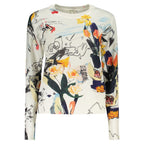 Weißes Viscose Damen T-Shirt