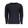 Blu Acrylic Men Sweater